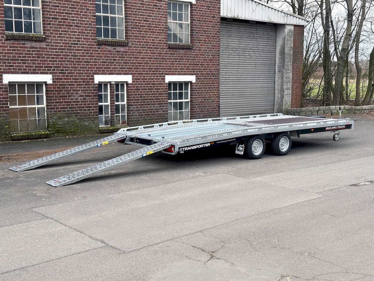 BRIAN JAMES T TRANSPORTER 231-4521-35-2-12 | FDC | RAMPEN 2,35M