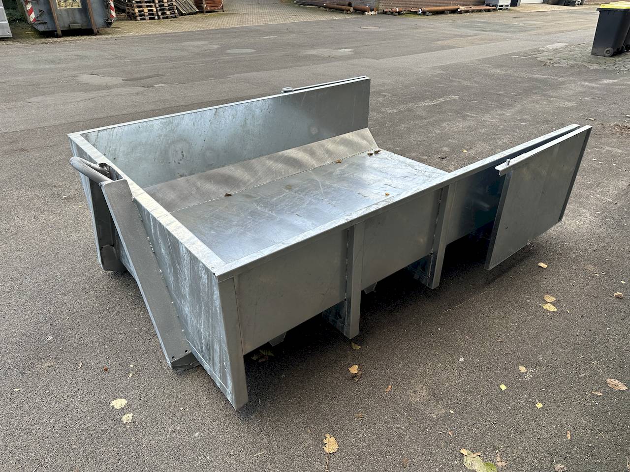 VEZEKO Abrollmulde 58cm Stahlblech feuerverzinkt