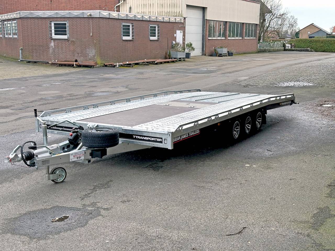 BRIAN JAMES T TRANSPORTER 231-5522-35-3-10 | FDC | ANKIPPBAR | TRIDEM 10"