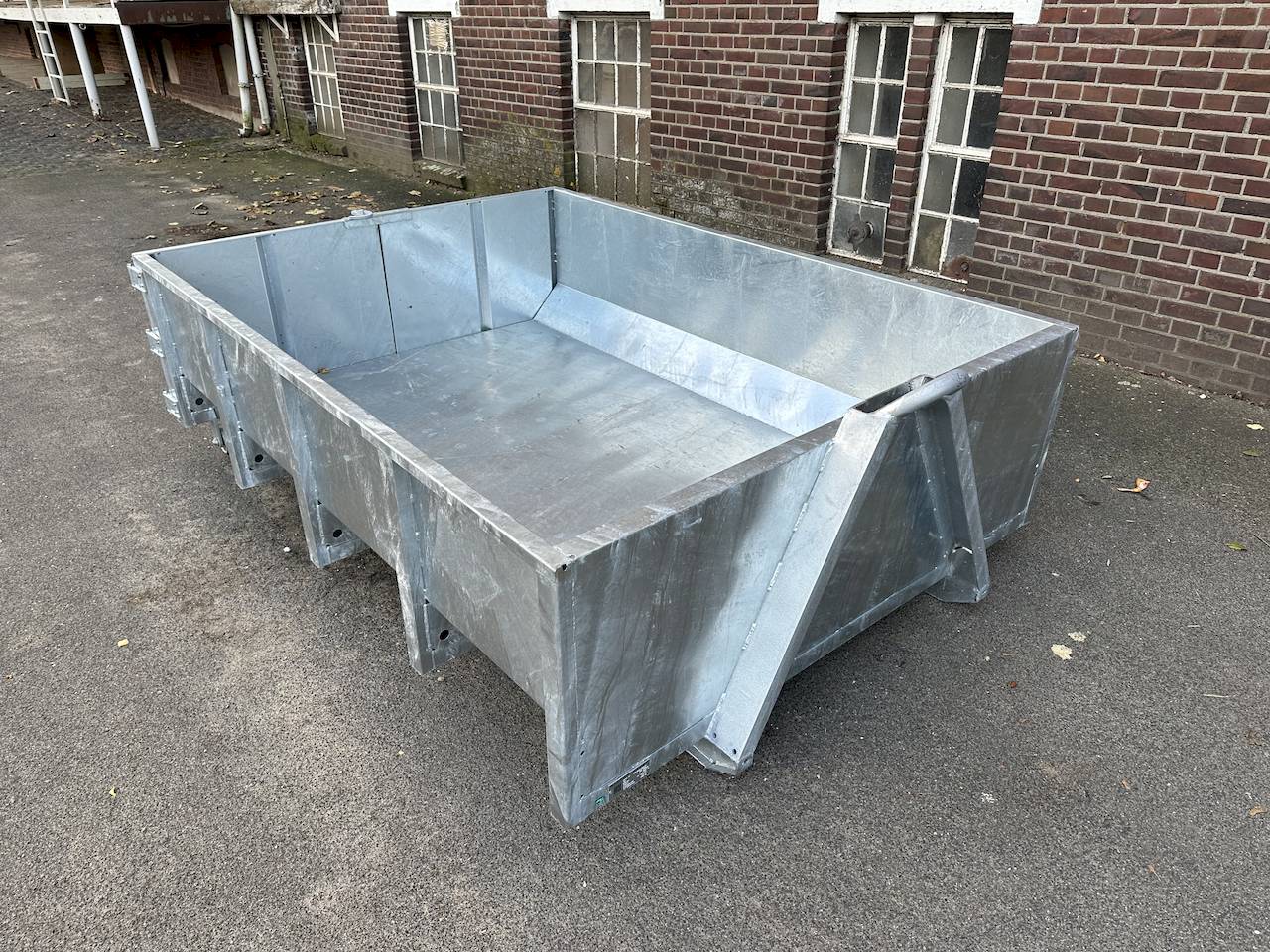 VEZEKO Abrollmulde 58cm Stahlblech feuerverzinkt