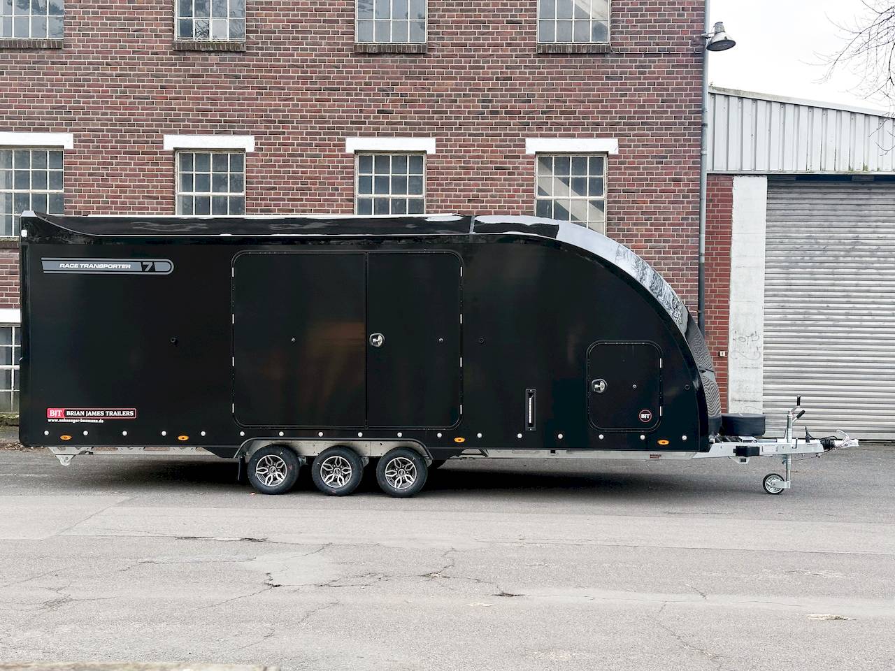 BRIAN JAMES RACE TRANSPORTER 7 | 397-6023-35-3-10-B | TRIDEM | ZUSATZRAMPEN