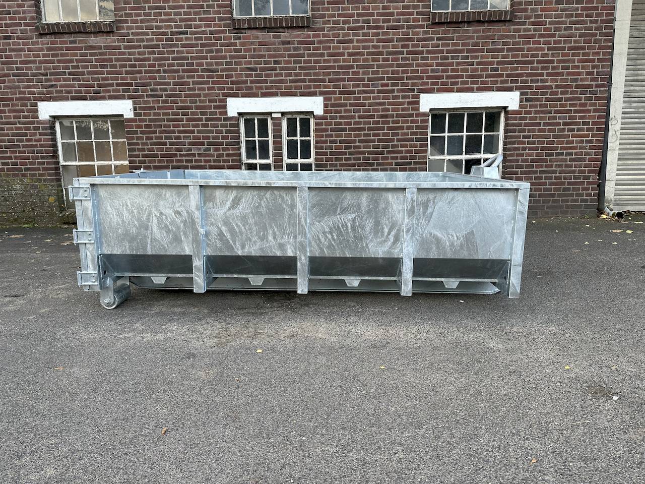 VEZEKO Abrollmulde 58cm Stahlblech feuerverzinkt