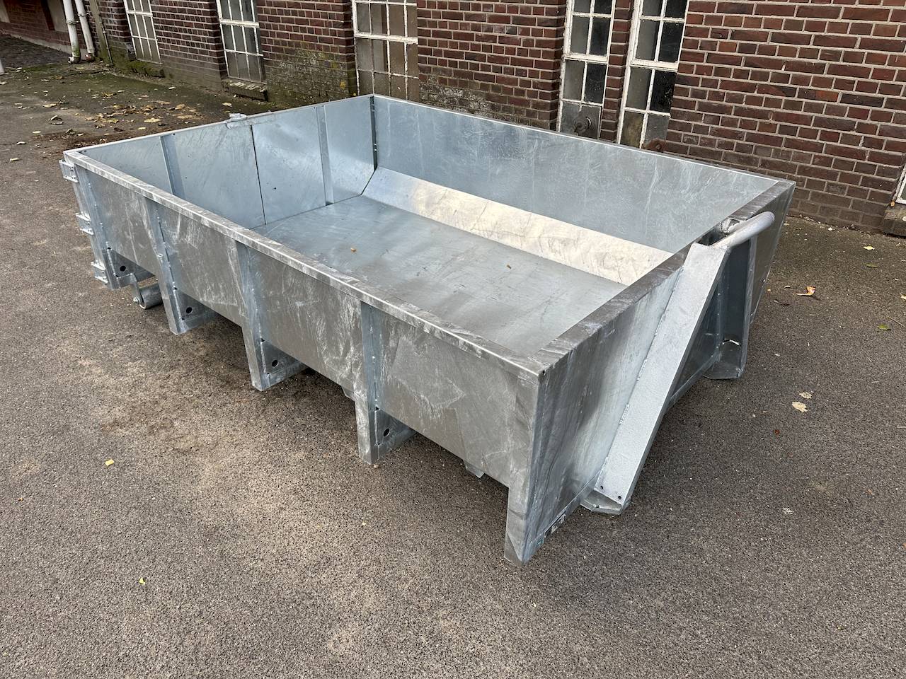 VEZEKO Abrollmulde 58cm Stahlblech feuerverzinkt