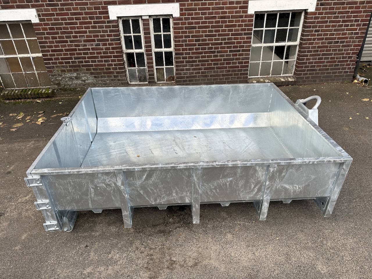 VEZEKO Abrollmulde 58cm Stahlblech feuerverzinkt