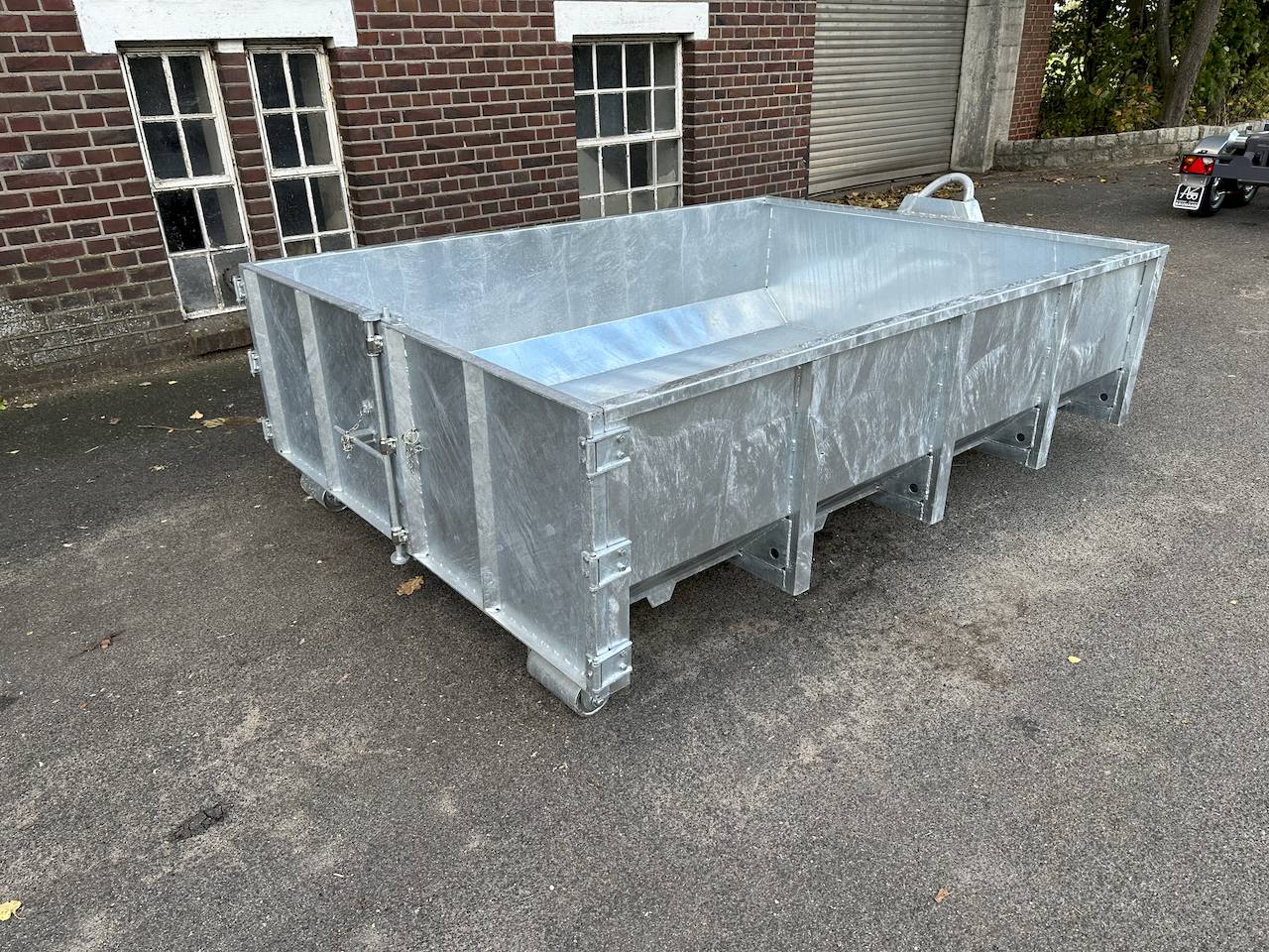 VEZEKO Abrollmulde 58cm Stahlblech feuerverzinkt