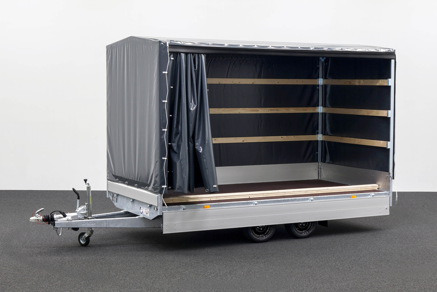 HAPERT AZURE H-2 | SCHIEBEPLANE LINKS | SATTELDACH | DUNKELGRAU