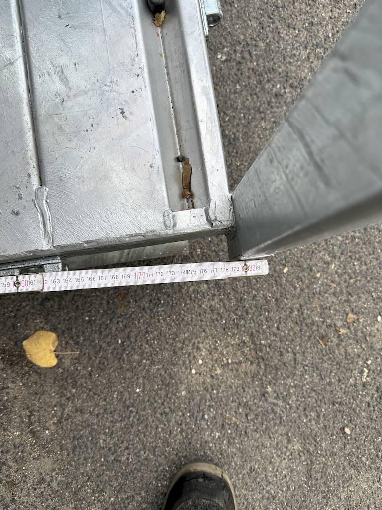 VEZEKO Aluminium-Pritsche 35cm hoch