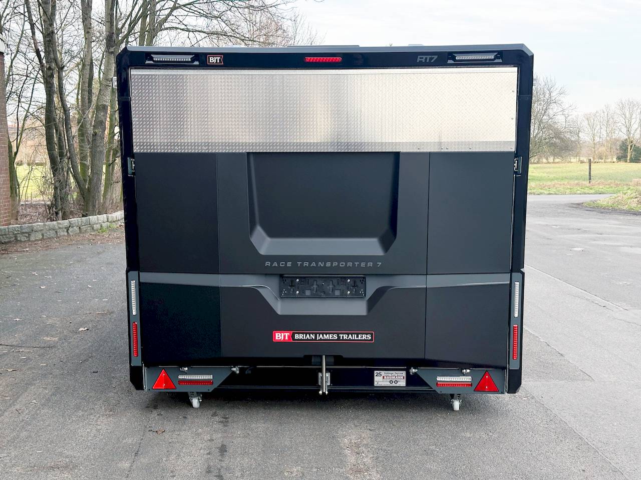 BRIAN JAMES RACE TRANSPORTER 7 | 397-6023-35-3-10-B | TRIDEM | ZUSATZRAMPEN