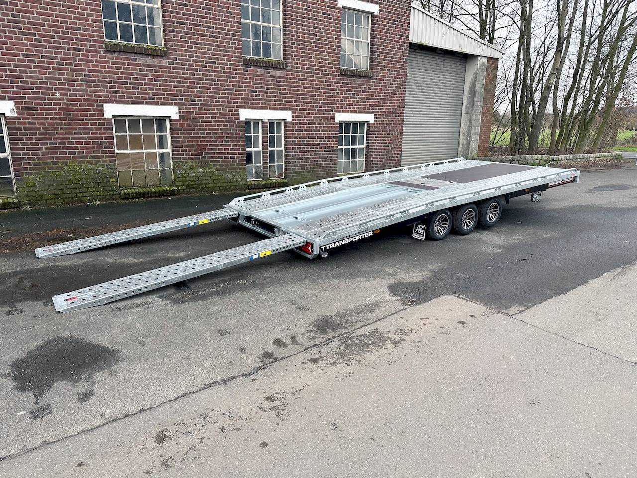 BRIAN JAMES T TRANSPORTER 231-5522-35-3-10 | FDC | ANKIPPBAR | TRIDEM 10"