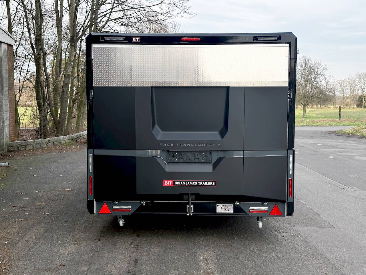 BRIAN JAMES RACE TRANSPORTER 7 | 397-6023-35-3-10-B | TRIDEM | ZUSATZRAMPEN
