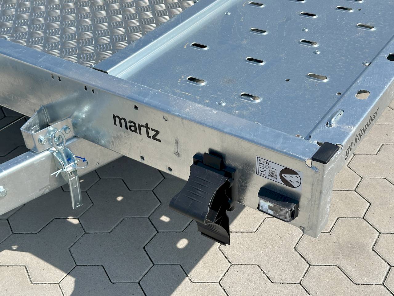 MARTZ GT KIPPBAR 400/2 S 2,7T | HOLZ + ALURIFFELBLECHBODEN