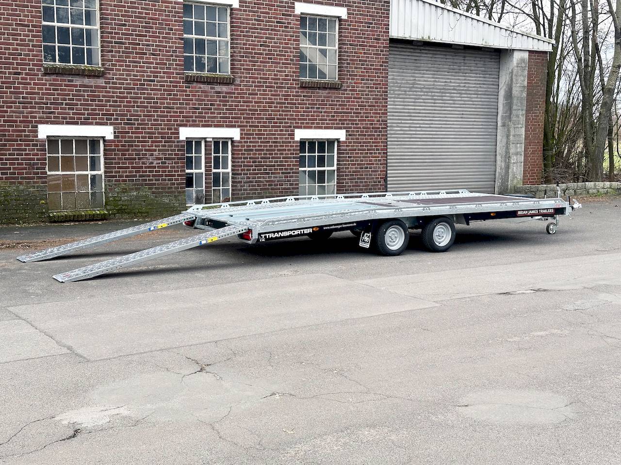 BRIAN JAMES T TRANSPORTER 231-5521-35-2-12 | FDC | RAMPEN 2,35M