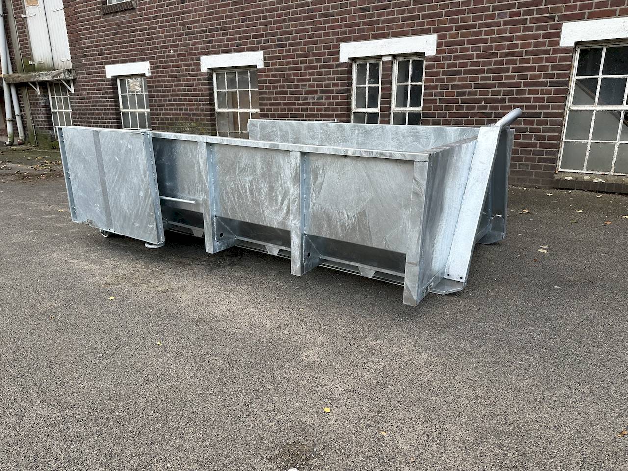 VEZEKO Abrollmulde 58cm Stahlblech feuerverzinkt