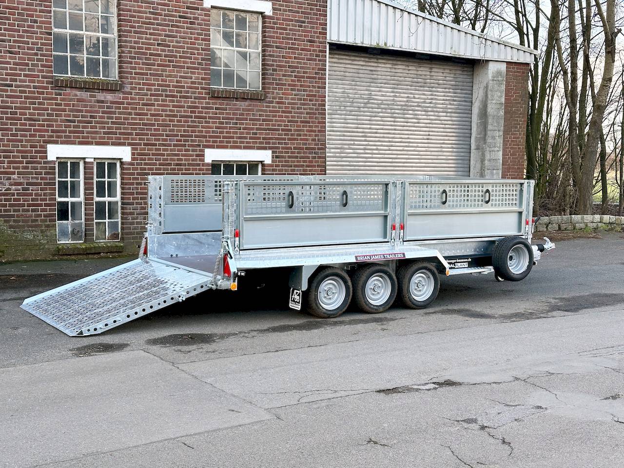 BRIAN JAMES GENERAL PLANT 551-4018-35-3-12 | TRIDEM | SCHWERLASTRAMPE