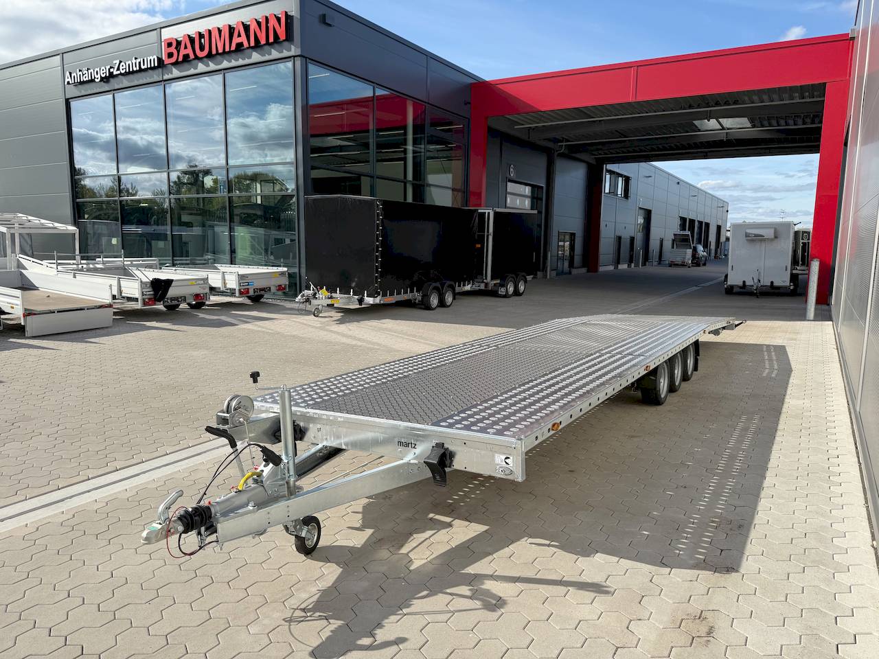 MARTZ GT PLUS 850/3 S 3,5T | ALUBODEN MITTIG | ALURAMPEN
