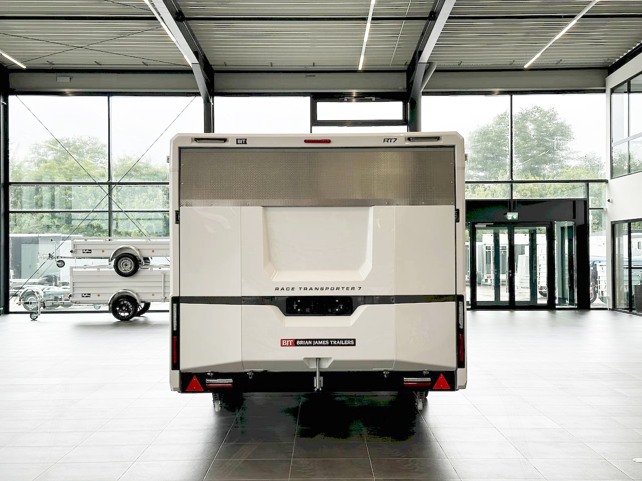 BRIAN JAMES RACE TRANSPORTER 7 | 397-6023-35-3-10-W | TRIDEM | ZUSATZRAMPEN