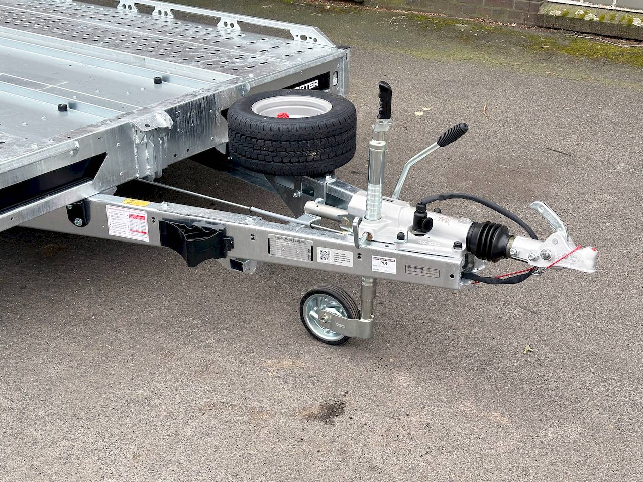 BRIAN JAMES T TRANSPORTER 231-5522-35-3-10 | TRIDEM 10" | RAMPEN 2,35M