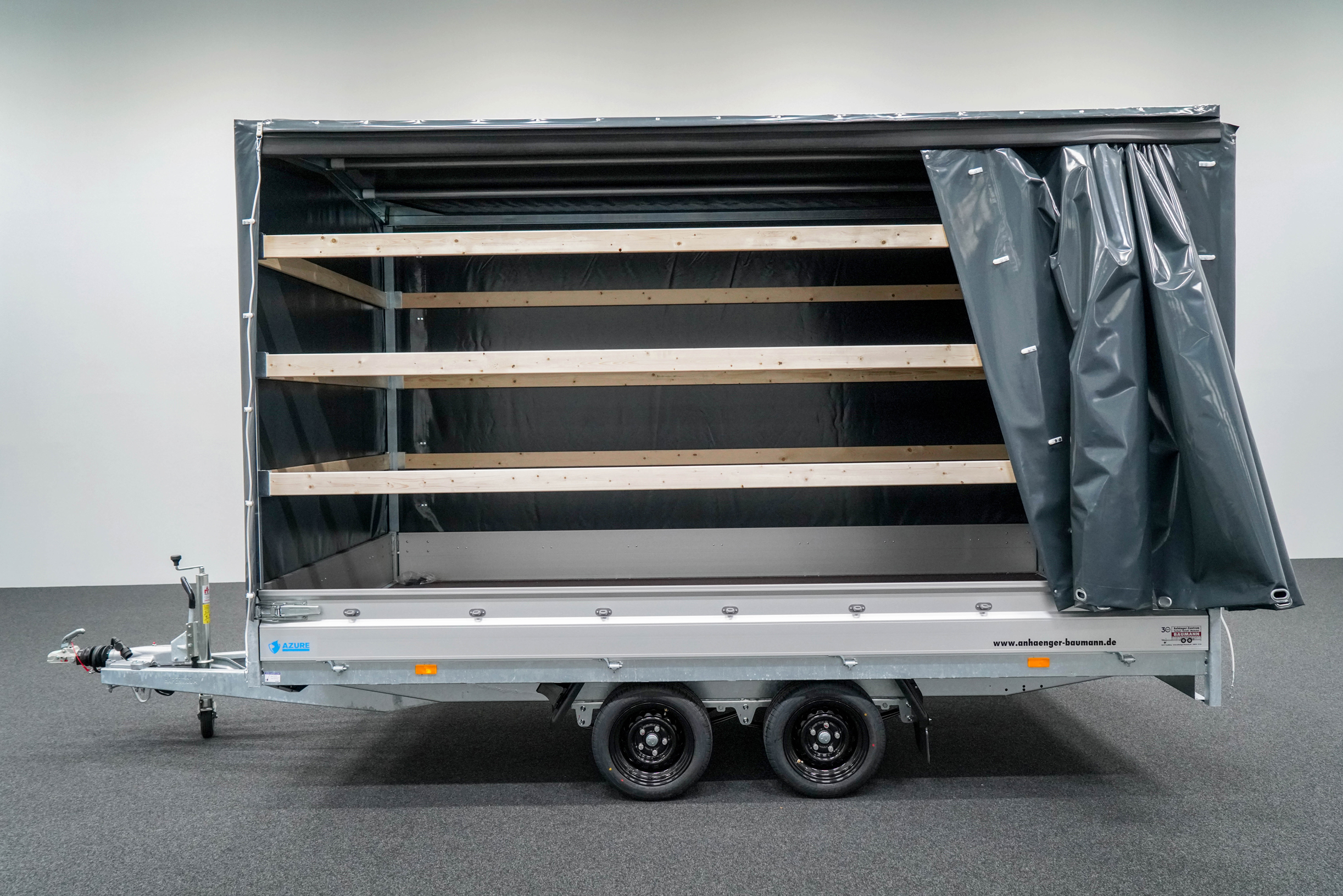 HAPERT AZURE H-2 | SCHIEBEPLANE LINKS | SATTELDACH | DUNKELGRAU