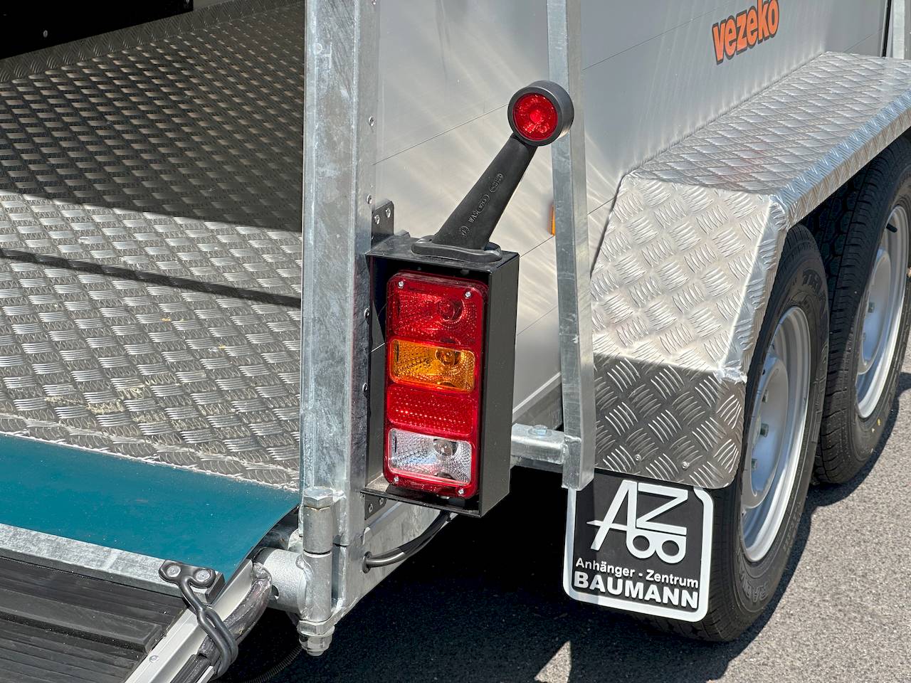 VEZEKO VT 2700 ALUBODEN | ALUDACH | RAMPE-/TÜR-KOMBI