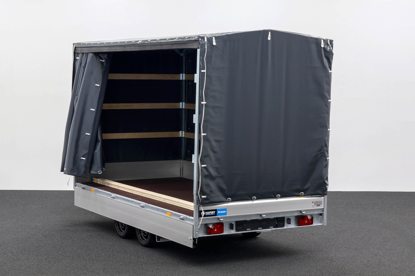 HAPERT AZURE H-2 | SCHIEBEPLANE LINKS | SATTELDACH | DUNKELGRAU