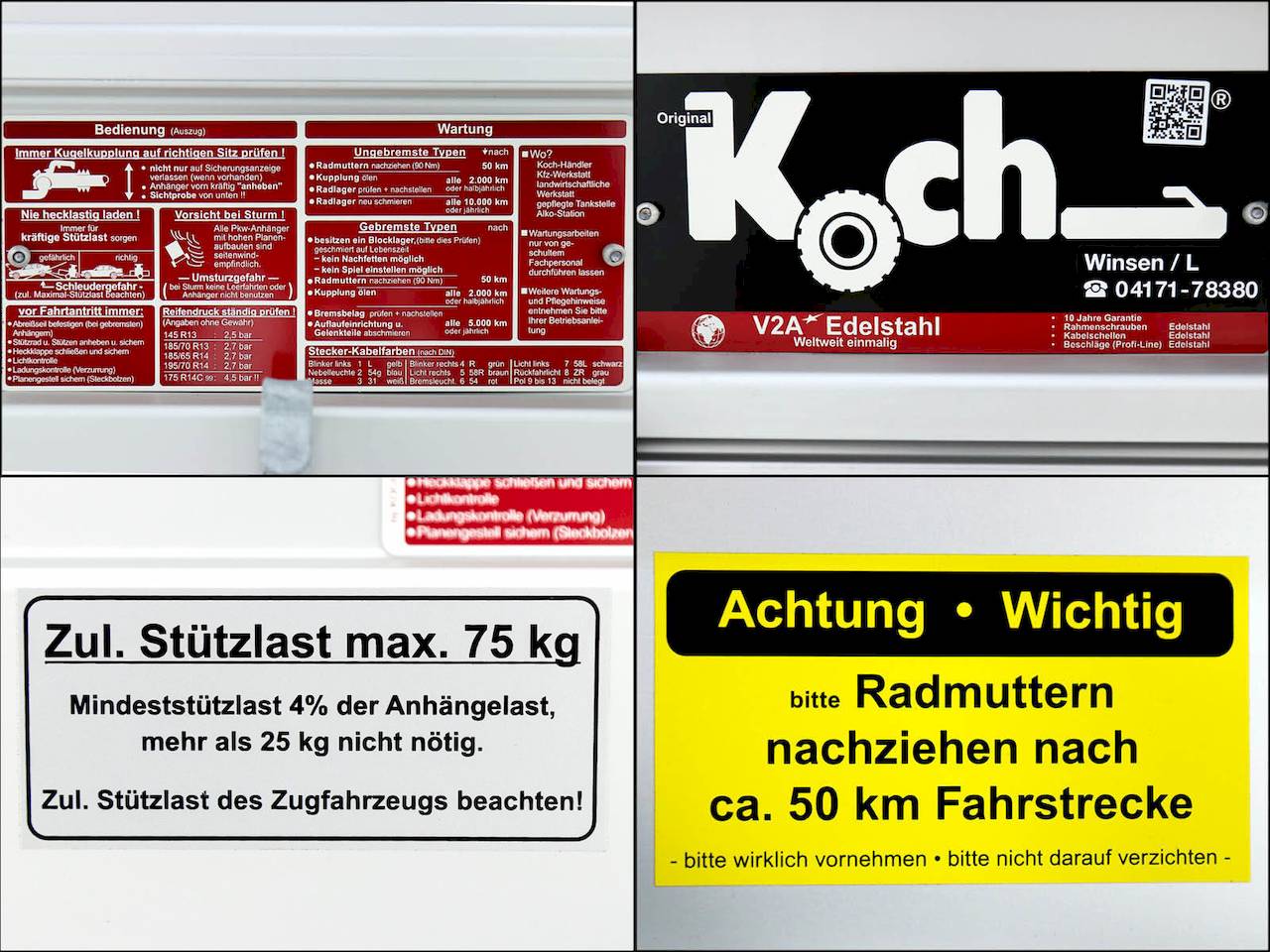 KOCH-ANHÄNGER U7