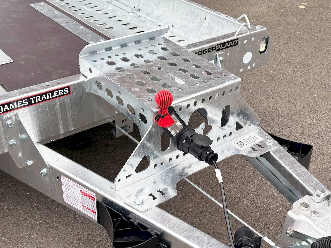 BRIAN JAMES DIGGER PLANT 543-2813-35-2-12 | SCHWERLASTRAMPE