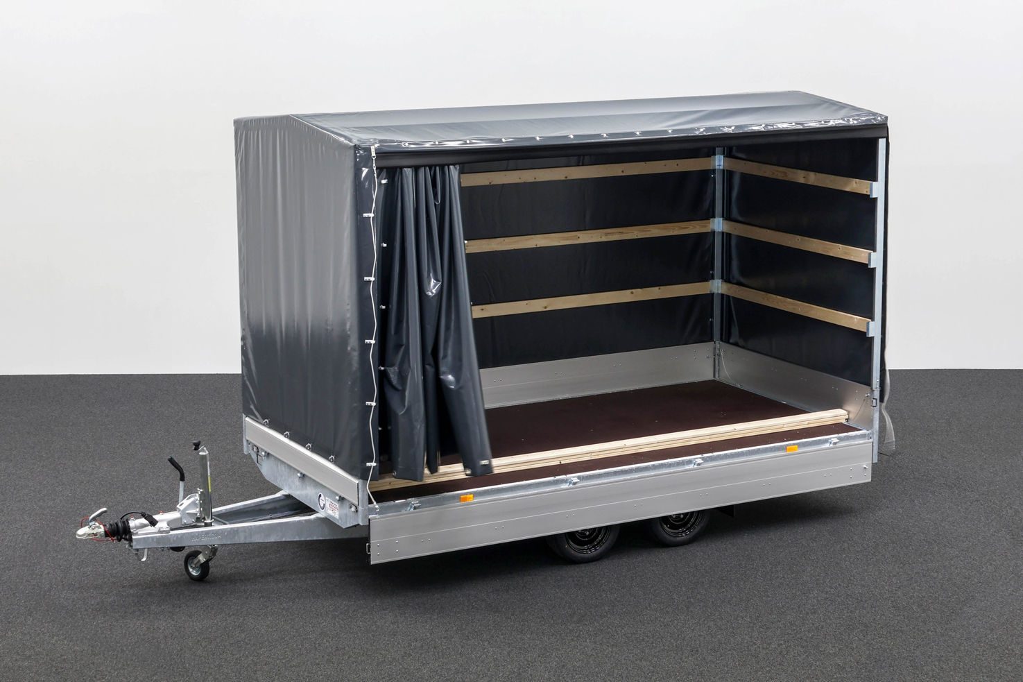 HAPERT AZURE H-2 | SCHIEBEPLANE LINKS | SATTELDACH | DUNKELGRAU