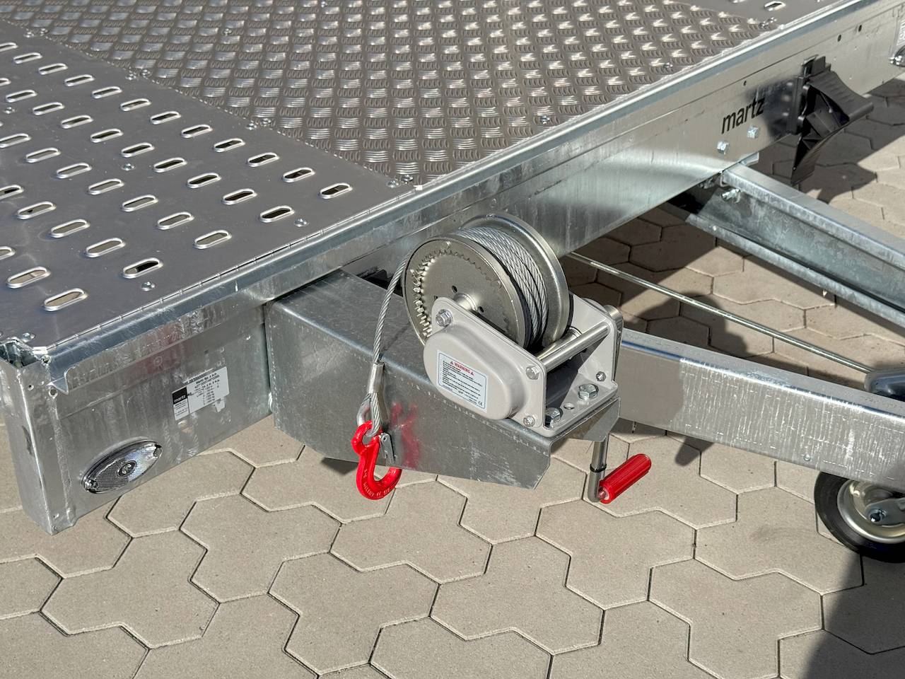 MARTZ GT PLUS 850/3 S 3,5T | ALUBODEN MITTIG | ALURAMPEN
