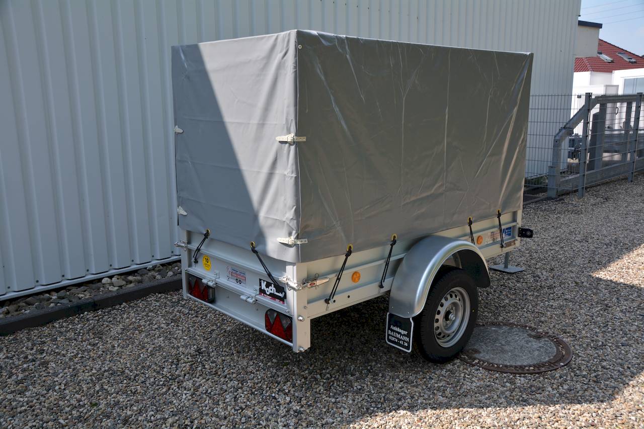 GESCHLOSSENER PLANENANHÄNGER - XS - MIETEN
