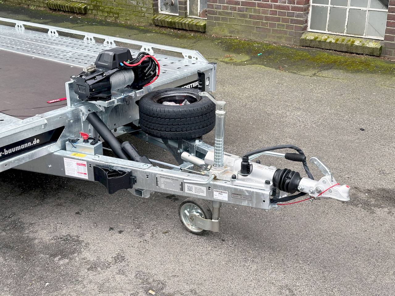 BRIAN JAMES T TRANSPORTER 231-5522-35-3-10 | FDC | KOMFORT | E-ANKIPPBAR | TRIDE