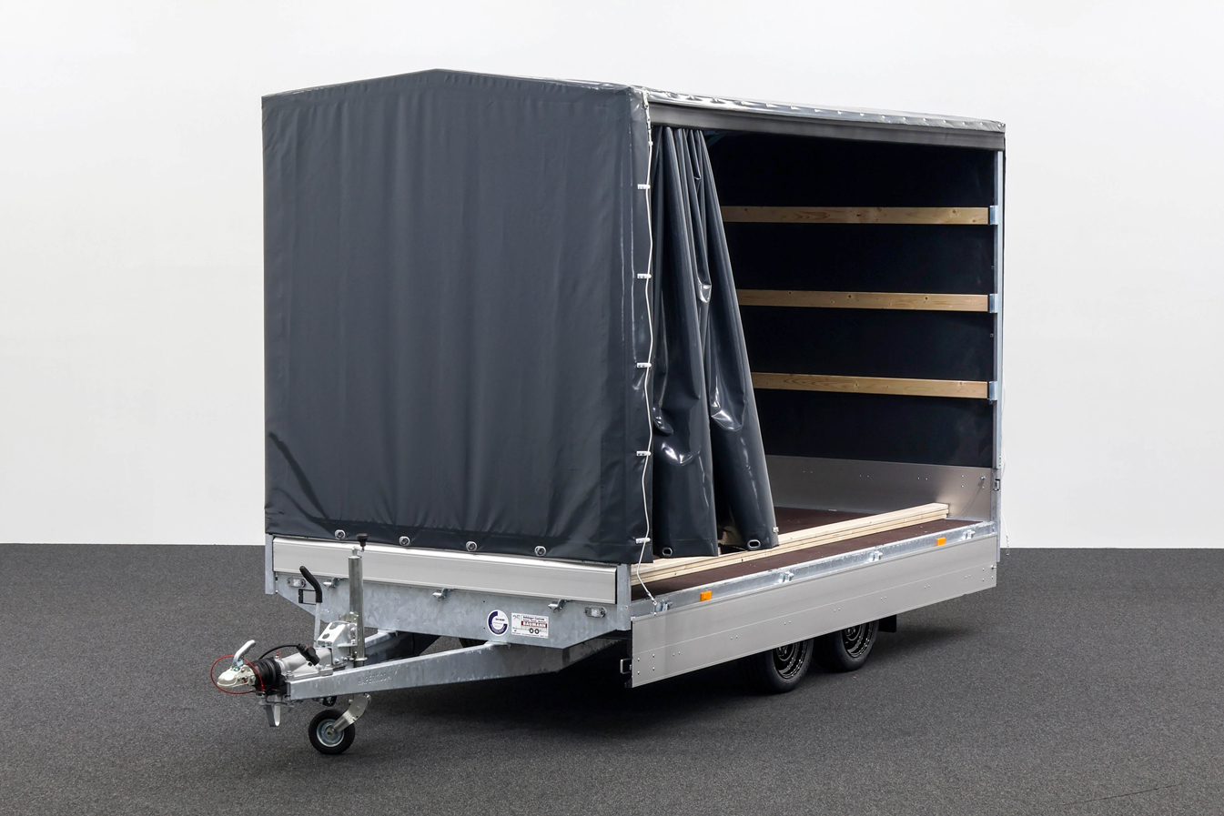 HAPERT AZURE H-2 | SCHIEBEPLANE LINKS | SATTELDACH | DUNKELGRAU