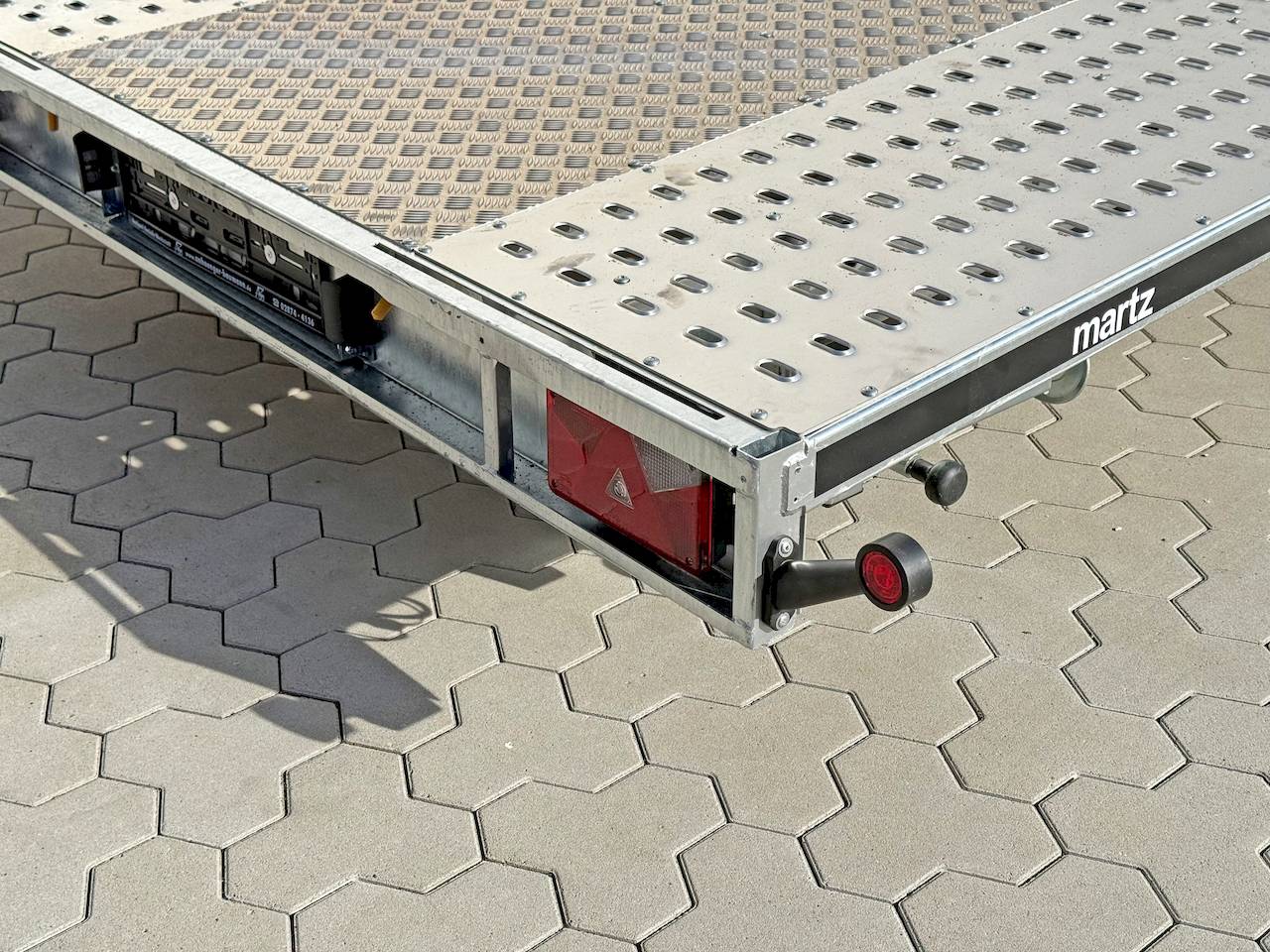 MARTZ GT PLUS 850/3 S 3,5T | ALUBODEN MITTIG | ALURAMPEN
