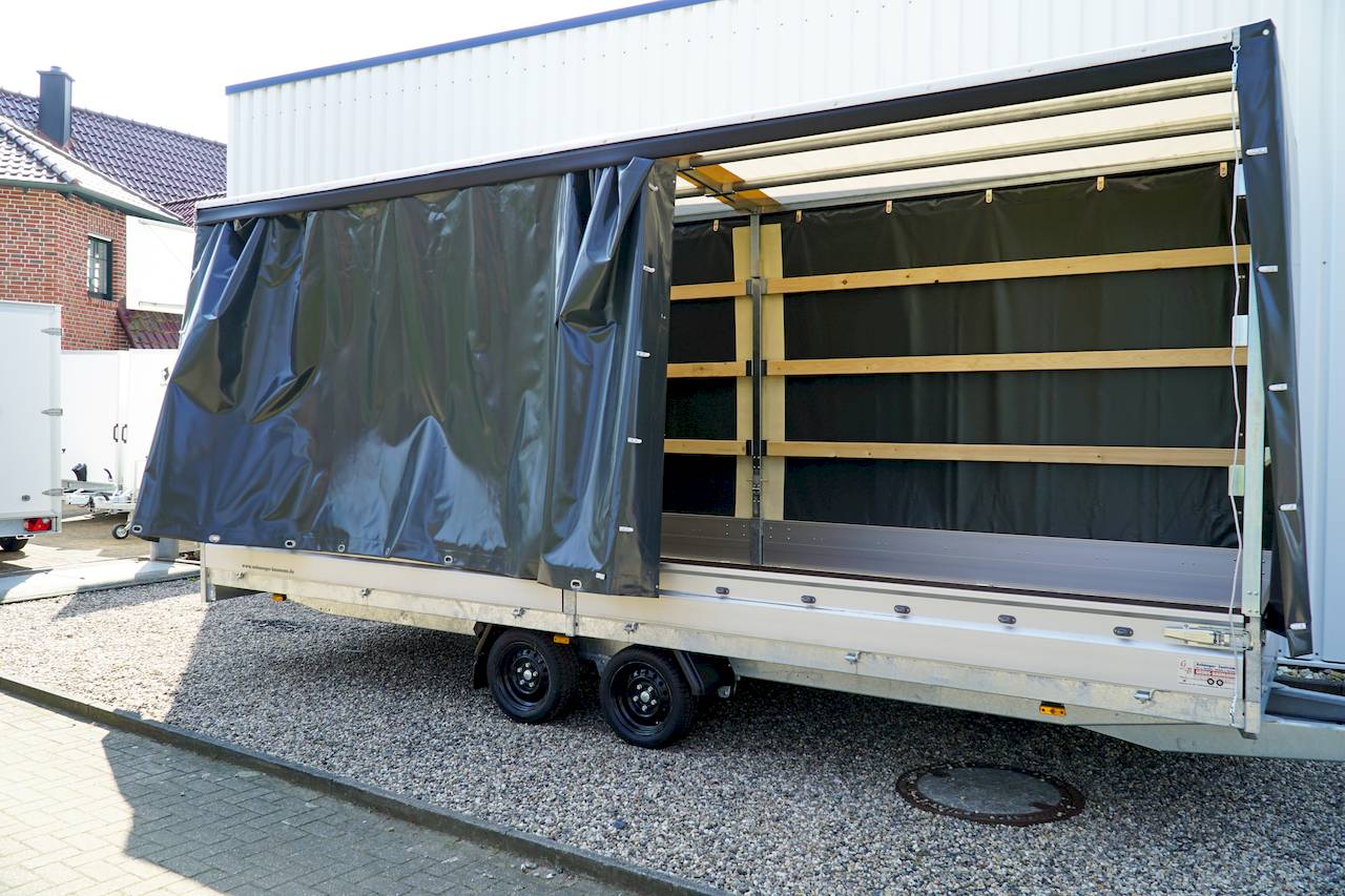 GESCHLOSSENER PLANENANHÄNGER - XXL - MIETEN